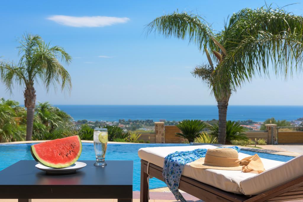 Quinn Hill Luxury Villa Rhodes Island Exterior photo