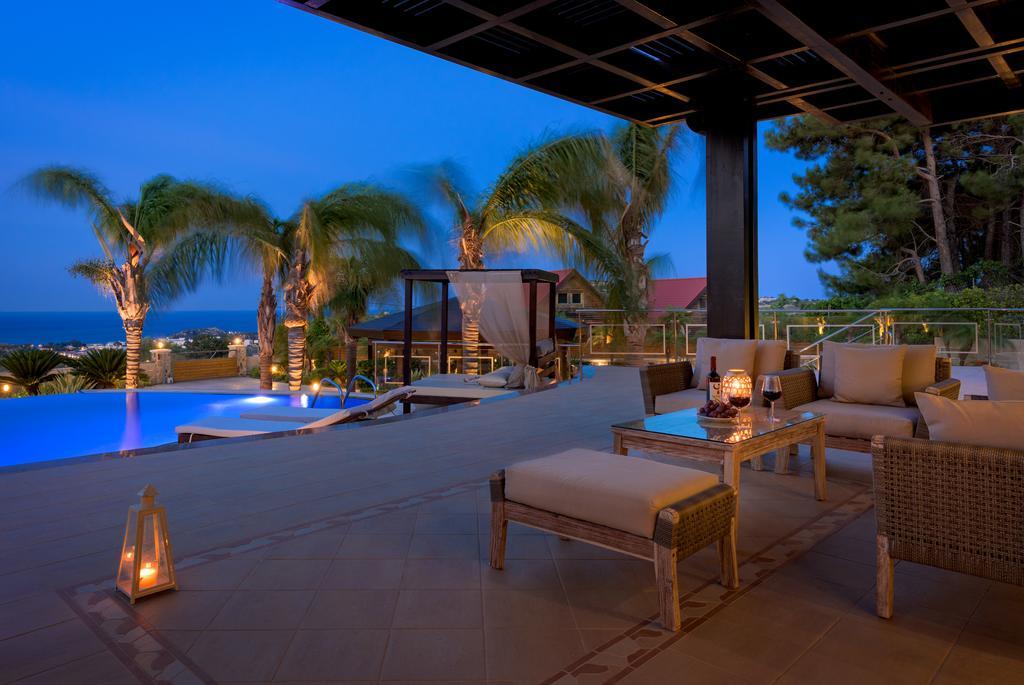 Quinn Hill Luxury Villa Rhodes Island Exterior photo