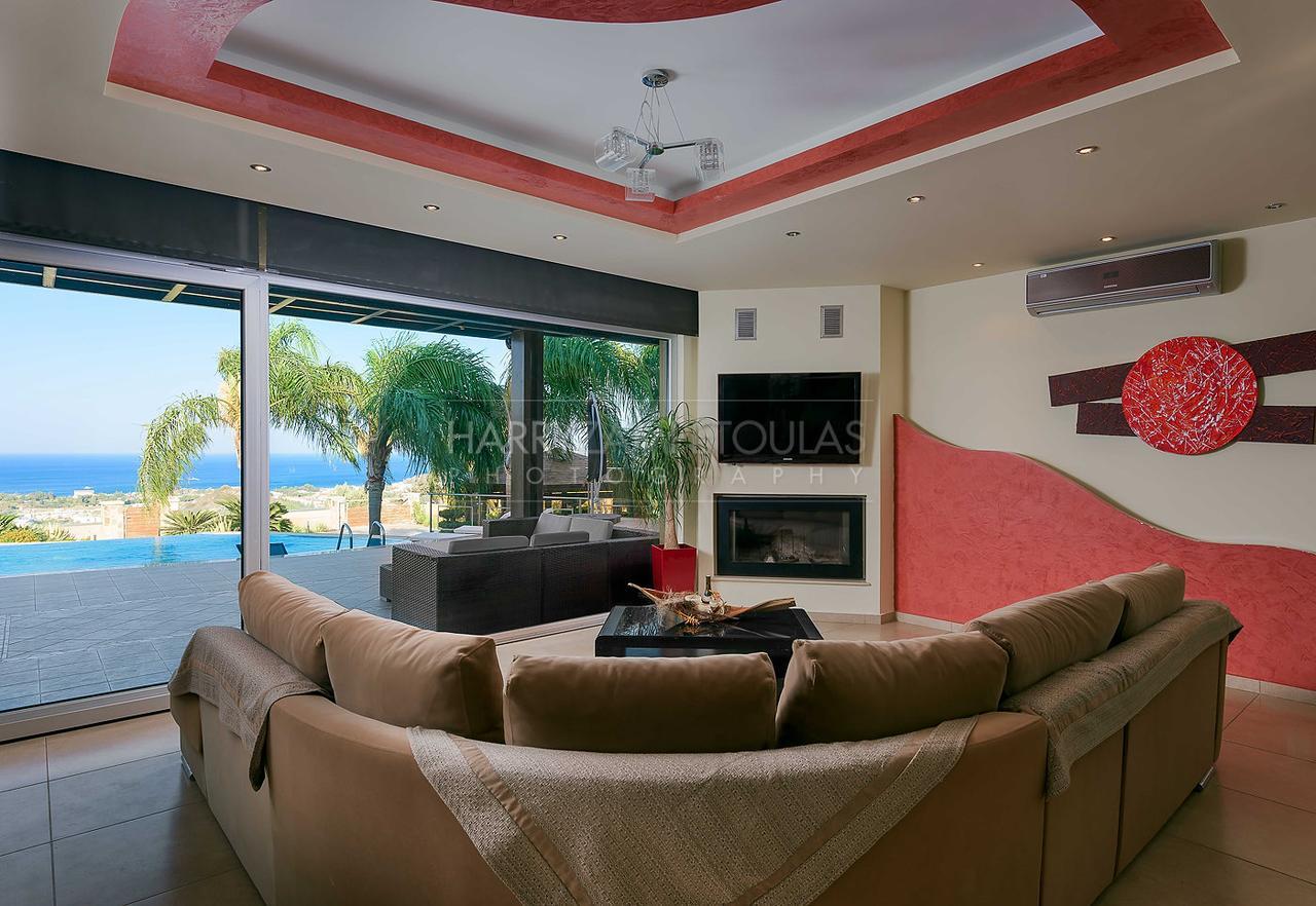 Quinn Hill Luxury Villa Rhodes Island Exterior photo